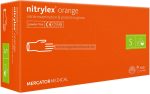   MERCATOR nitrylex orange orvosi púdermentes nitril kesztyű S 100db
