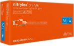   MERCATOR nitrylex orange orvosi púdermentes nitril kesztyű M 100db