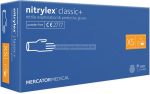   MERCATOR nitrylex classic+ nitril púdermentes kesztyű XS 100db