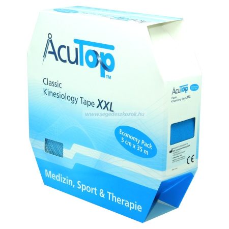 ACUTOP Classic XXL Kineziológiai Szalag / Tapasz 5 cm x 35 m Kék (Előrendelhető) 