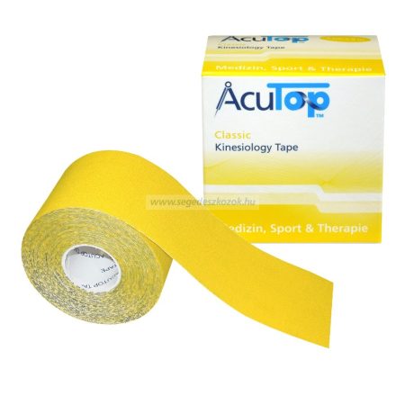 ACUTOP Classic Kineziológiai Szalag 5 cm x 5 m Sárga