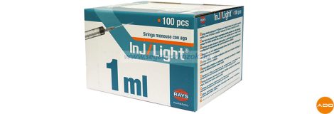 Tubercolin Inj/light 1ml fecskendő tűvel 26G 1/2 - 1db (Utolsó darabso akció!)