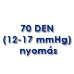 70DEN (12-17mmHg) nyomás