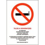 Tilos a dohányzás matrica
