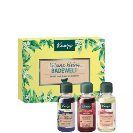 Kneipp Fürdőolaj - Fürdőélmény trió - 3x20ml  (Utolsó darabos akció!)